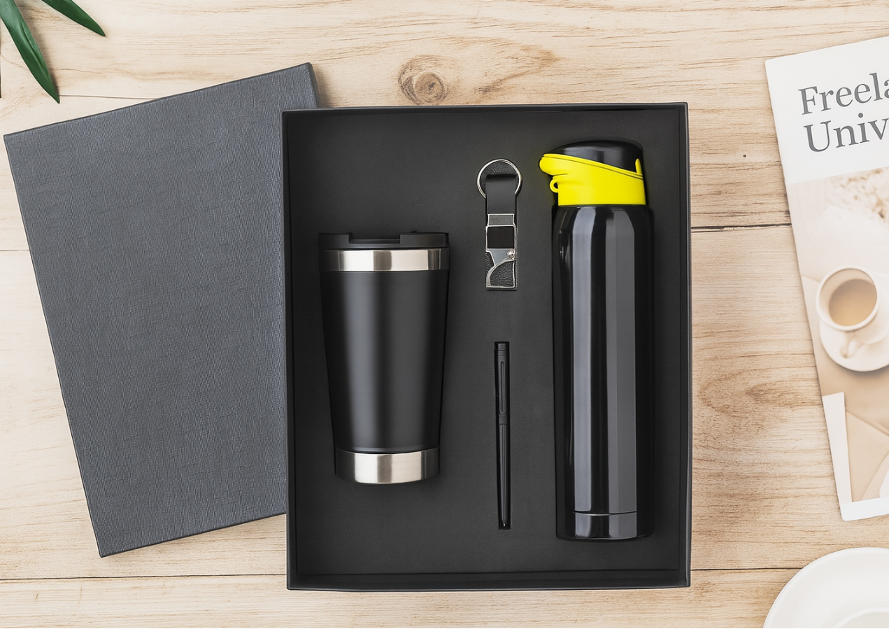 Dynamic Dual Drinkware & Desk Essentials Kit